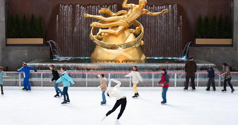 Ice+skating+at+Rockefeller+Center