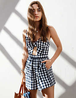 The Knot Keyhole Romper from American Eagle Outfitters